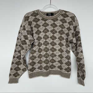 Reversible Argyle & Chevron Sweater